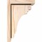 Ekena Millwork Pescadero Smooth Corbel w/Backplate, Douglas Fir, 7 1/2"W x 8"D x 12"H COR08X08X12PEC01SDF - alternate 3